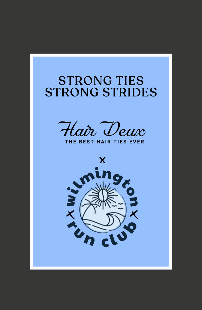 WILMINGTON RUN CLUB x HAIR DEUX 3PK- 6 ties