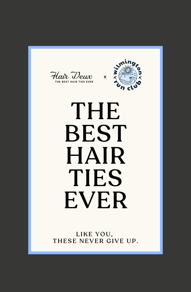 WILMINGTON RUN CLUB x HAIR DEUX 3PK- 6 ties