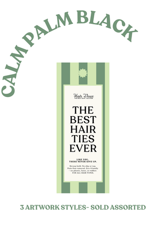 Calm Palm- Black- 10ct.