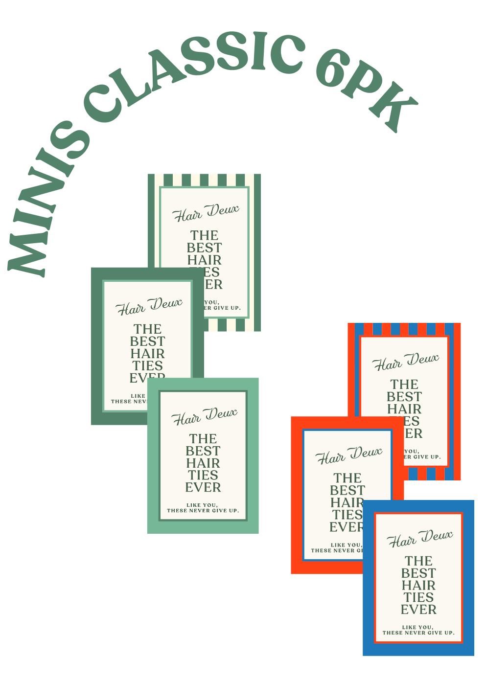 MINIS CLASSIC 6PK- 12 ties